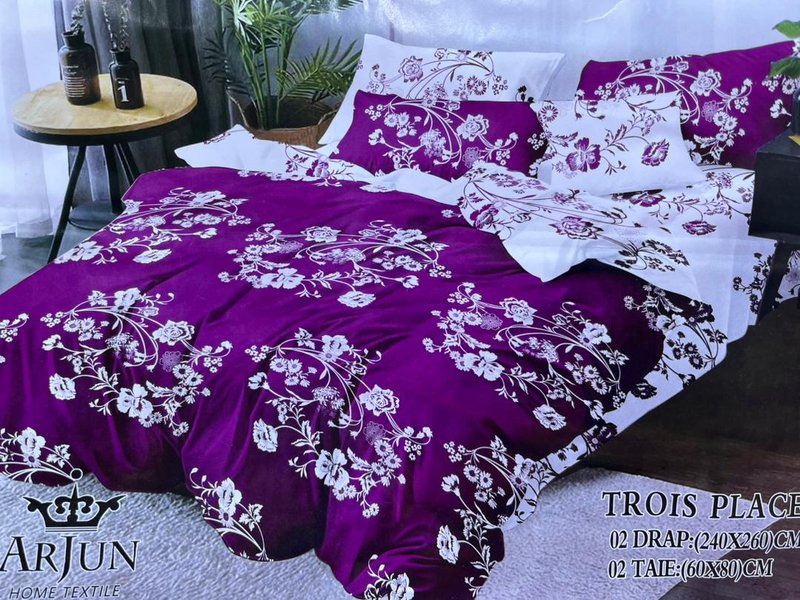 Draps de 3 places